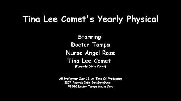 Preview 3 of Xhosa Women - Tina Lee Comet Gets Embarrassed During Yearly Gyno Exam By Doctor Tampa &amp_ Nurse Angel Rose At GirlsGoneGyno Reup
