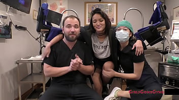 Preview 3 of Bad Nephew - Channy Crossfire Get Gyno Exam Required For New Students By Doctor Tampa &amp_ Nurse Nyx! Tampa University Entrance Physical At GirlsGoneGyno Reup