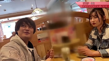 Preview 1 of Amar Boga - 彼氏の前でおもてなしのプロ魂を見せつけるネットリじゅぽフェラ&amp_腰振り騎乗位で童貞即イキ中出し3P！