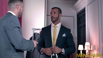 Preview 1 of Fight During Sex - MENATPLAY Handsome Isaac Eliad Anal Fucked By Denis Vega