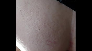 Preview 4 of Chubby Darkskin Ebony Creampie - Meu cuzinho engoliu o pau grande e quente do motoboy!!