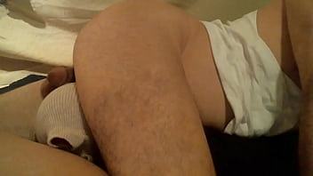 Preview 1 of Beeg Sexy Movies - Chorizo XL dildo gets deep and bounces hard inside my boy hole