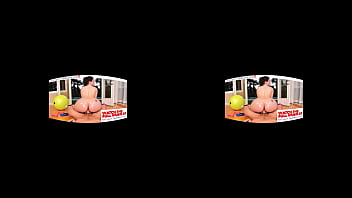 Preview 4 of Teen Orgy Amature - Naughty America - Jazmin Luv,  Penelope Woods,  &amp_ Samantha Reigns share the huge cock of the college dorm maintenance technician