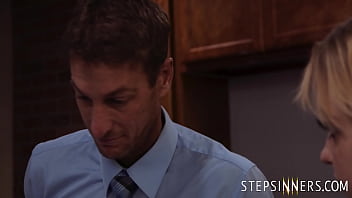 Preview 1 of Xxx Hindi Bf Film - step Dad Bullied And Convinced By Horny 19yo - Chloe Cherry