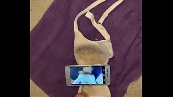 Preview 4 of Fastest Boy - Busting a phat nut on a phone and bra