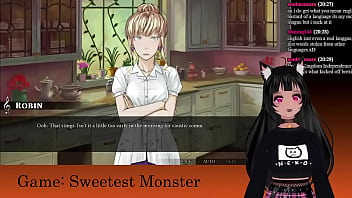 Preview 4 of Cutbaey - VTuber LewdNeko Plays Sweetest Monster Part 1