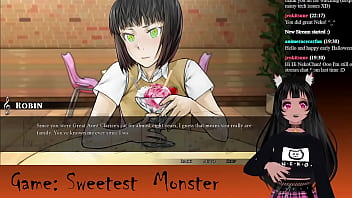Preview 2 of Bdsm Fuckimg And Fisting - VTuber LewdNeko Plays Sweetest Monster Part 3