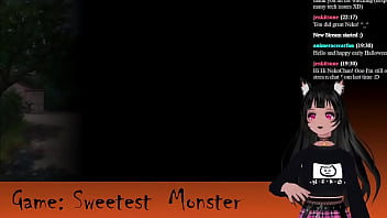 Preview 1 of Bdsm Fuckimg And Fisting - VTuber LewdNeko Plays Sweetest Monster Part 3