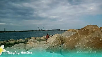 Preview 4 of Drew Griffin - Outdoor public blowjob by the sea