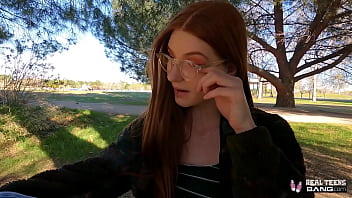 Preview 1 of Www3xxxx Video - Real Teens - PAWG Redhead Jane Rogers Dicked Down During Porn Casting
