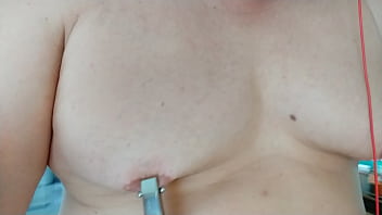 Preview 2 of Big Bootyfordays - switchslave tests breast pinchers