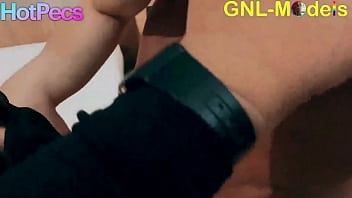 Preview 4 of Hairy Gem - Amazing muscle asian man getting worshipped nipple played edged