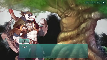 Preview 1 of Hard Pushing - Volga and Treants Sex Scene (KemoColiseum)