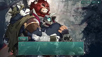Preview 4 of Hard Pushing - Volga and Treants Sex Scene (KemoColiseum)