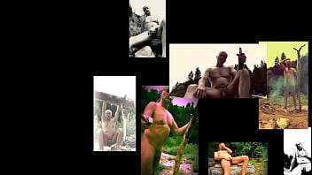 Preview 2 of Blonde Fuck Gorilla - a day out in the nude - exhibition