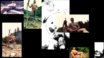 Preview 4 of Blonde Fuck Gorilla - a day out in the nude - exhibition