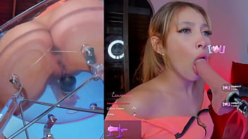 Preview 2 of Jillina Jenson - This girl enjoys the machine sucking gently and with the vibrator in her pussy