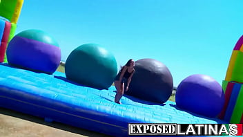 Preview 1 of Jakol Ng Poging Bagets Gay - exposedlatinas - Latina teen fucked by Spaniard in the open air