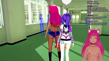 Preview 2 of Lalola Xnxx - VTuber LewdNeko Plays Koikatsu Party Part 6
