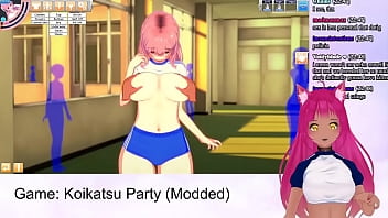 Preview 2 of Lisa Star Porno - VTuber LewdNeko Plays Koikatsu Party Part 4