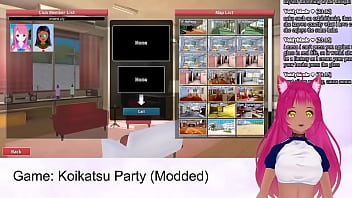 Preview 3 of Lisa Star Porno - VTuber LewdNeko Plays Koikatsu Party Part 4