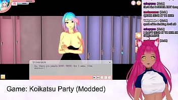 Preview 1 of Lisa Star Porno - VTuber LewdNeko Plays Koikatsu Party Part 4