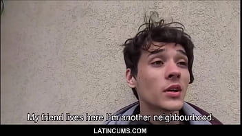 Preview 1 of Brutality Stepmom - LatinCums.com - Tiny Young Latino Teen Boy Jael Fucked By Muscle For Cash