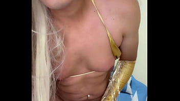 Preview 4 of Big Boote Sex - Linda transexual rosadita samuray con tetas ricas