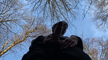 Preview 2 of Kiss My Fee - In the shadow with my 9 inches cock