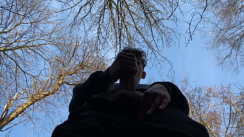 Preview 4 of Kiss My Fee - In the shadow with my 9 inches cock