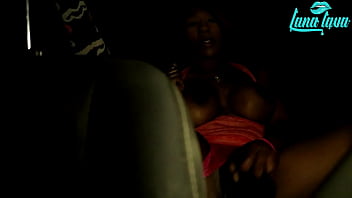 Preview 2 of Www Hors And Man Xxxvidoscom - Lana Lava Does Skype Show Outside In Her Car