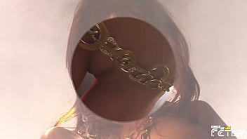 Preview 2 of Tiny Blaxk Thots - Busty Japanese MILF tease with her beautiful naked body