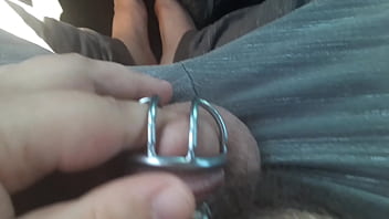 Preview 1 of Body Message Porn Vedio - Cuming in my chastity
