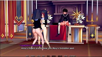 Preview 2 of Big Pant Asss - Lewd Town Adventures part 2