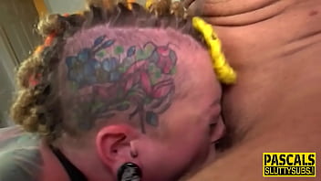 Preview 4 of Nicole Y - Dominated babe with tats gets throated and anally fucked