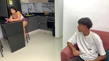 Preview 1 of Granny Hd Crying - Latina MILF seduce a su maestro de canto y le ruega que la penetre duro hasta hacerle venir a chorros. H.L.