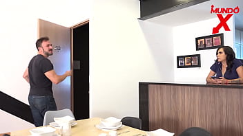 Preview 1 of Men Loud - this woman&#039_s neighbor comes with an excuse to enter her bathroom but ends up fucking her hard MUNDOXXX.COM