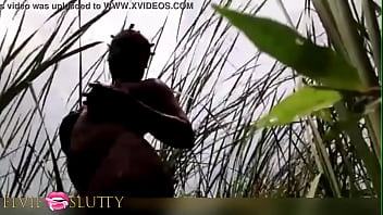 Preview 3 of Xxxvideo Banging And Dawer - Outdoor naked solo girl