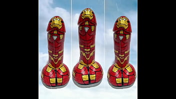Preview 3 of In The Diskotik - Art Dildo Business - My kind of the SuperHeros - it&#039_s a Dick Art