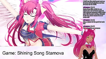 Preview 1 of Apbey Brooks - VTuber LewdNeko Plays Shining Song Starnova BONUS