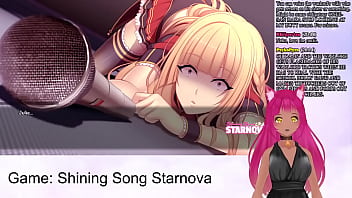 Preview 2 of Indin 3some - VTuber LewdNeko Plays Shining Song Starnova Julie Route Part 6