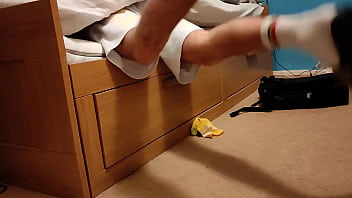 Preview 2 of Xxxnxx Moc - Guy In Socks and Slides Eaten By Monster