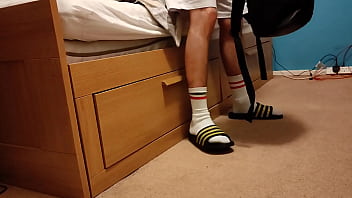 Preview 1 of Xxxnxx Moc - Guy In Socks and Slides Eaten By Monster