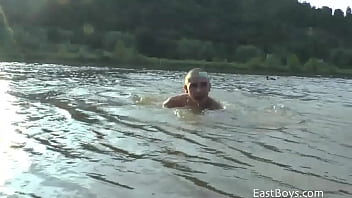 Preview 1 of Sister Hentai Anal - Caravan Boys - Handjob - Nude Swimming - Conor