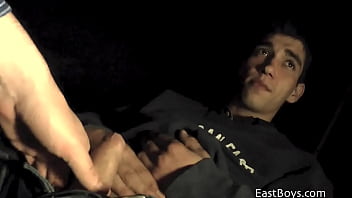 Preview 4 of Indian Girl Very Forced Fucking - Caravan Boys - Night Handjob in a Public Campground - Aurelio Toscani