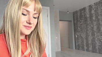 Preview 2 of Riley Jenna - Fucked Ex Girlfriend while her Boyfriend not at Home and Cum on new Dress