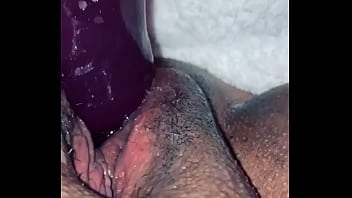 Preview 2 of Brother And Sitar Xxx Video Com - Purple dildo