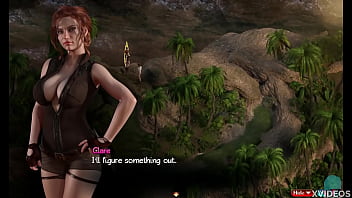 Preview 4 of Gdp E 242 18 Years Old - TREASURE OF NADIA #162 &bull_ Fucking busty redhead Clare on the river-side