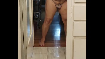 Preview 2 of Sissy Maid Punishment - Moving my ass with the cage