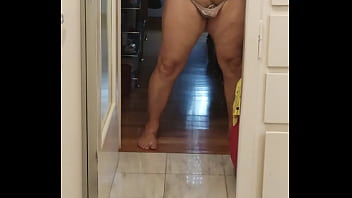 Preview 3 of Sissy Maid Punishment - Moving my ass with the cage